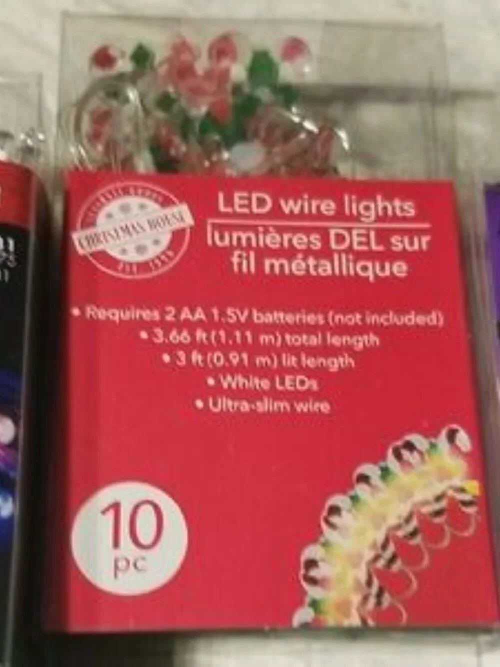 Lot  LED Wire Lights Halloween  And Christmas